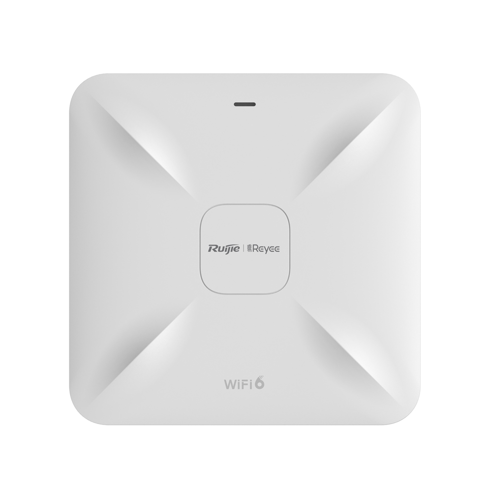 RUIJIE REYEE RG-RAP2260(E) AX3200 Wi-Fi 6 Multi-Gigabit 2PORT 2.4G 4x4MIMO 5G 4x4MIMO 23dBm 2.4 GHZ & 5 GHZ POE ADAPTORS