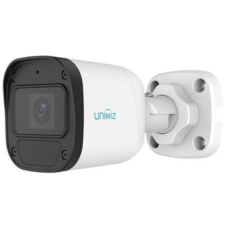 UNIWIZ IPC-B124-APF28 K 4MP 2.8MM 30MT H.265 IP67 IR BULLET IP KAMERA