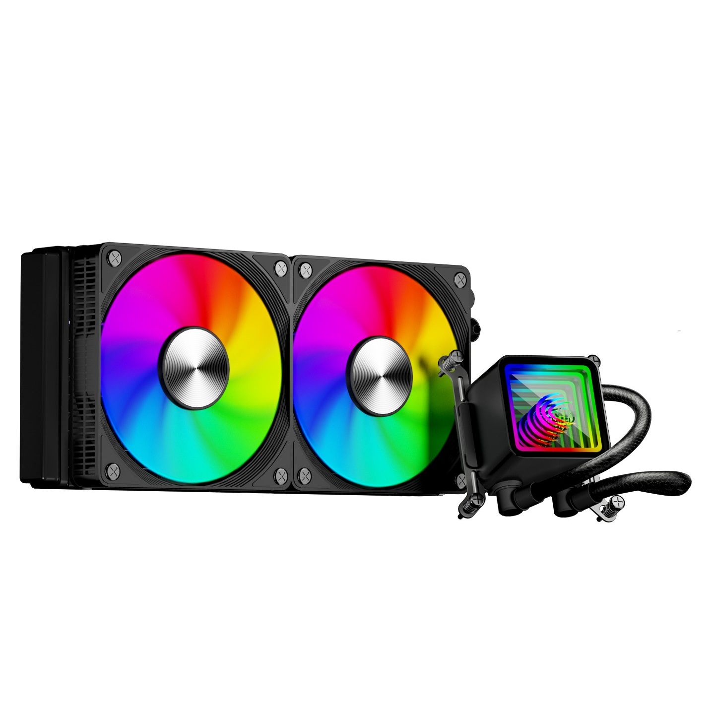 IROMX BTL-24SSF 240MM LGA1700/AM5 SOKET SIVI SOĞUTMALI CPU FAN RGB