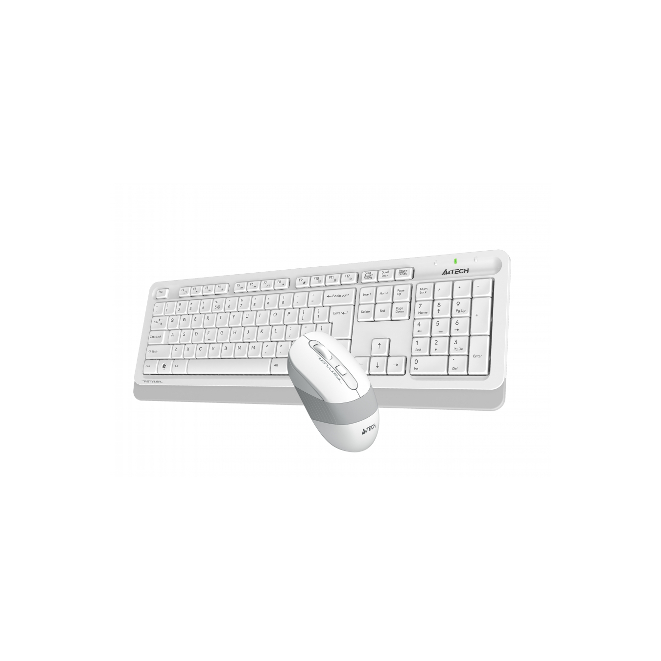 A4 TECH FG1010 KABLOSUZ STANDART BEYAZ Q KLAVYE MOUSE