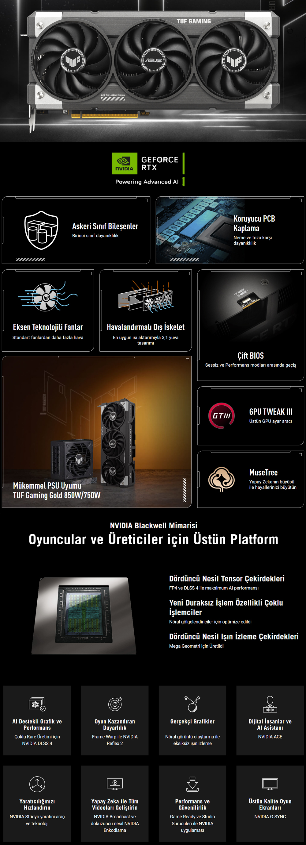 ASUS TUF Gaming GeForce RTX™ 5060 8GB GDDR7 OC Edition