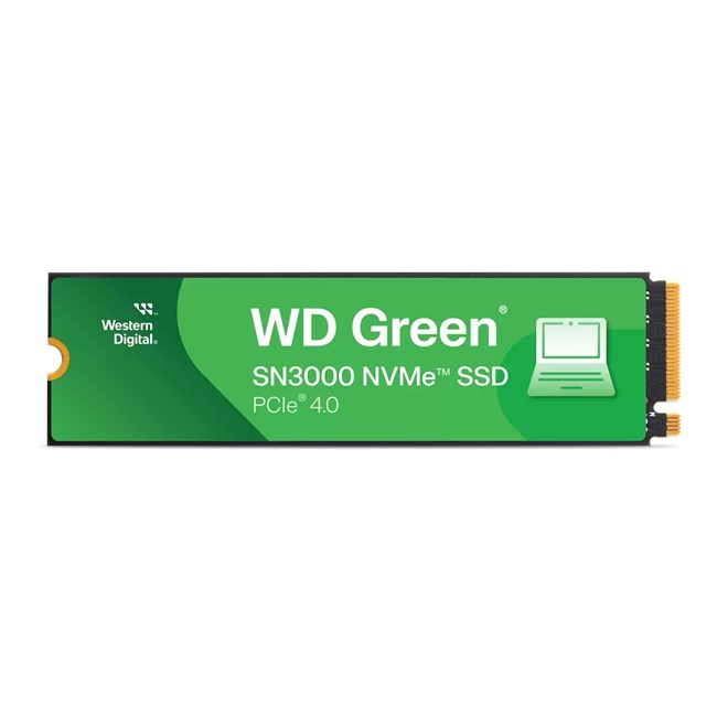 WD GREEN SN3000 500GB 5000/4100MB/s PCIe 4.0 NVME SSD WDS500G4G0E