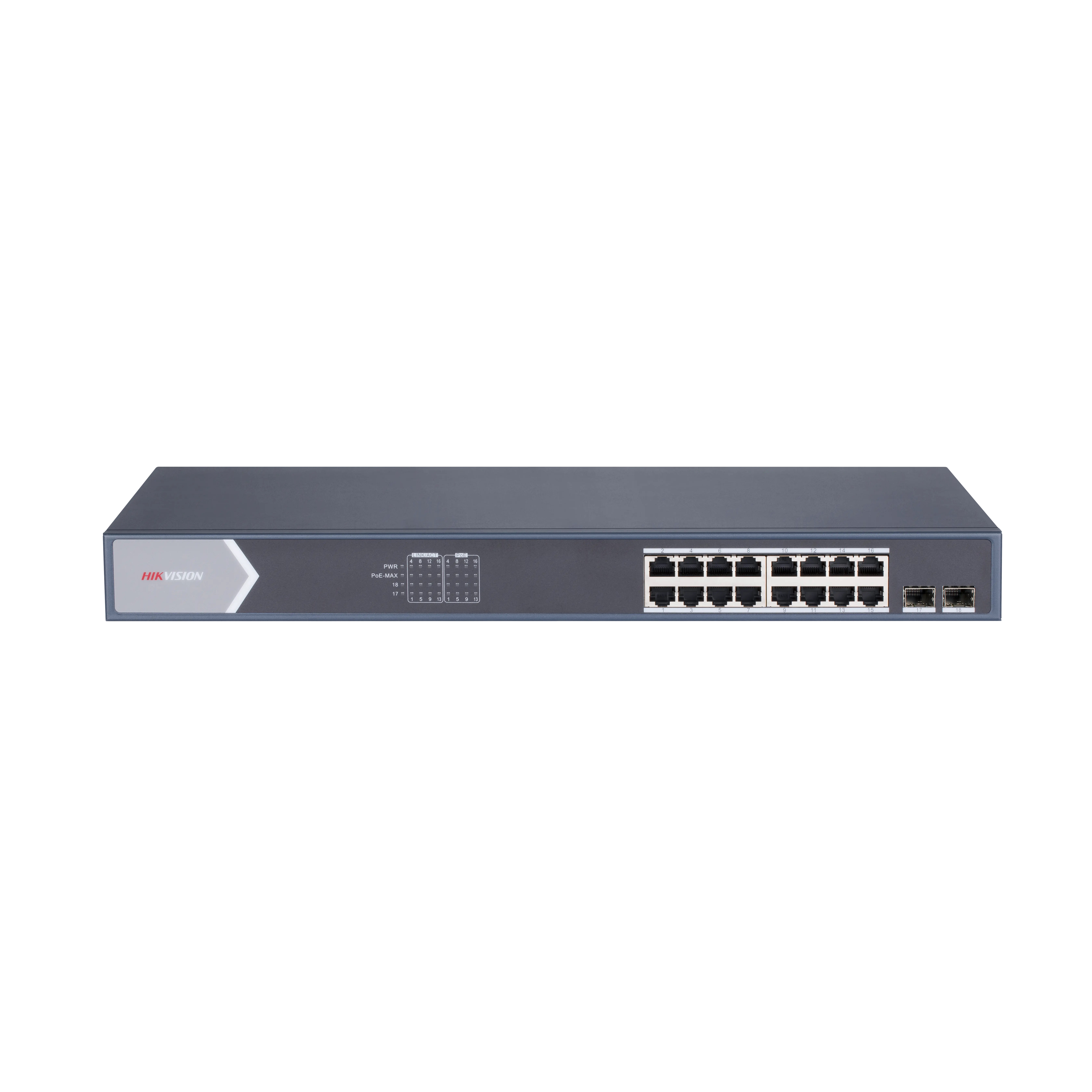 HIKVISION DS-3E1518P-SI 16 PORT POE 10/100/1000 2xSFP 250W SWITCH