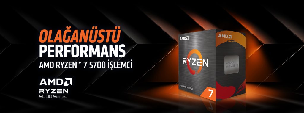 Amd Ryzen 7 5700 Tray İşlemci H1