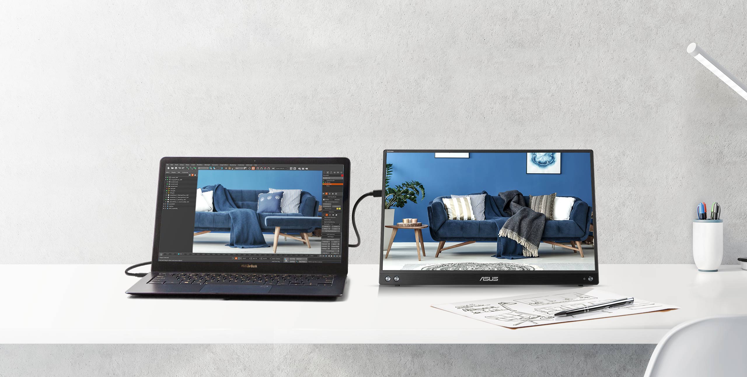 ASUS ZenScreen MB16AHV