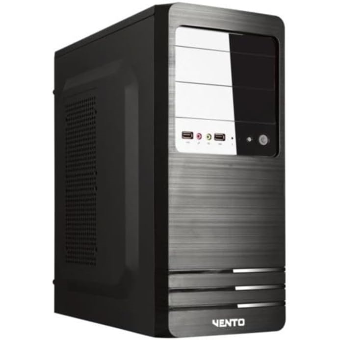 VENTO VS114F 400W 1x8CM/2x12CM FAN ATX 1xUSB2.0/1xUSB3.0 SİYAH KASA