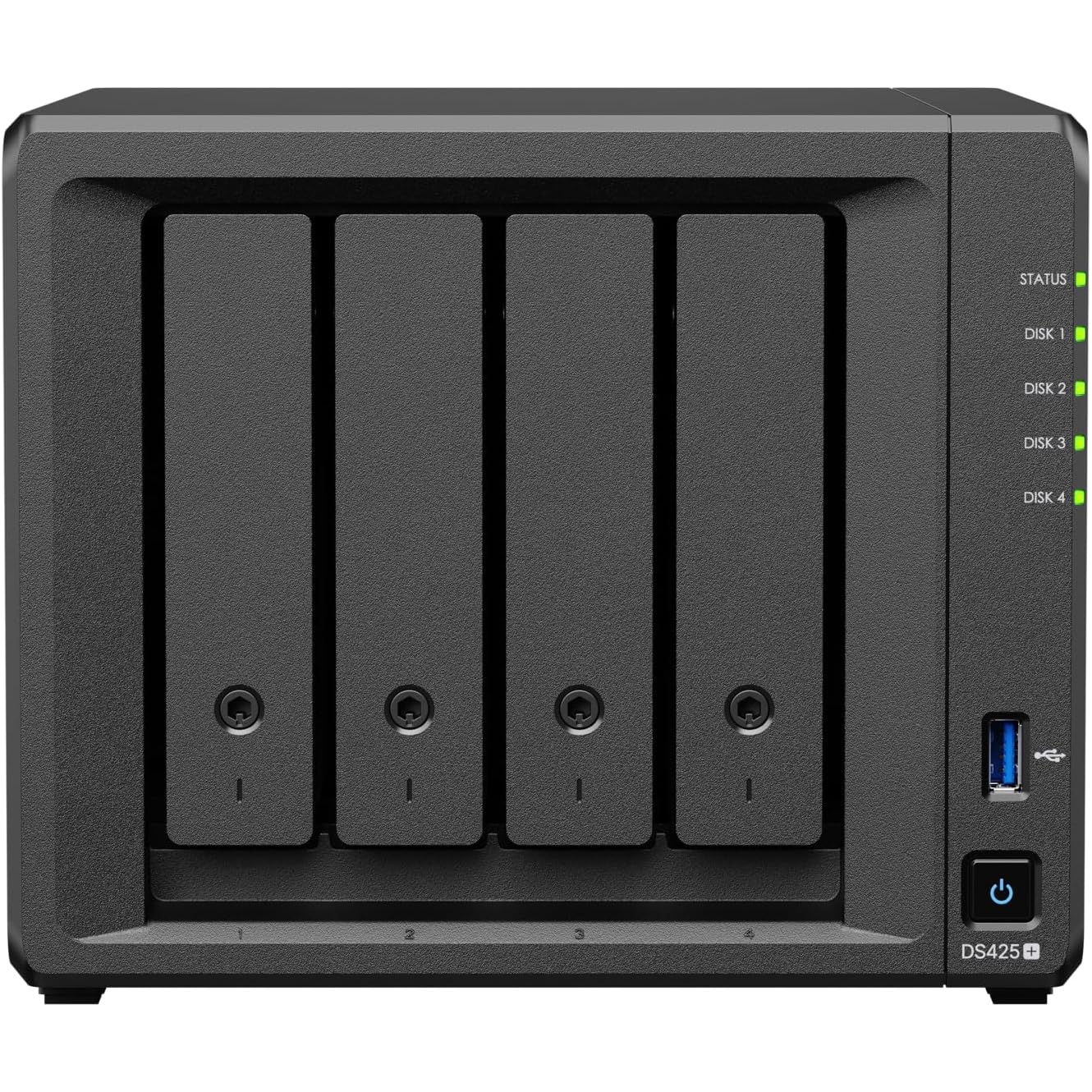 SYNOLOGY DS425PLUS 2GB 4 BAY 2xGLAN NAS DEPOLAMA ÜNİTESİ