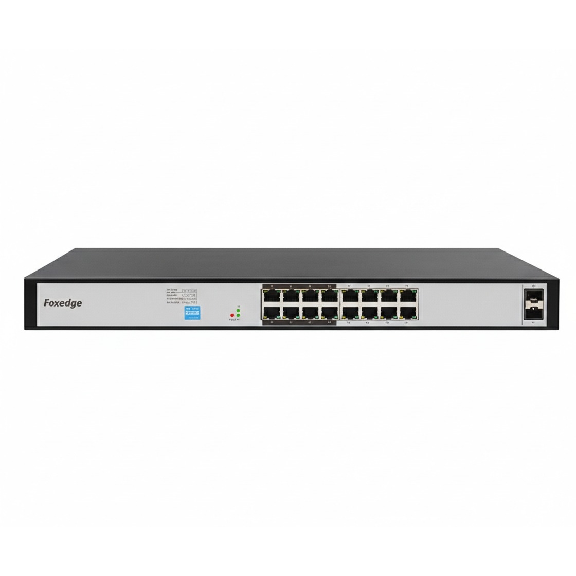FOREDGE PS2016GC 16 PORT 10/100/1000 16 PORT POE 2 X SFP 250W YÖNETİLEBİLİR DESKTOP SWITCH
