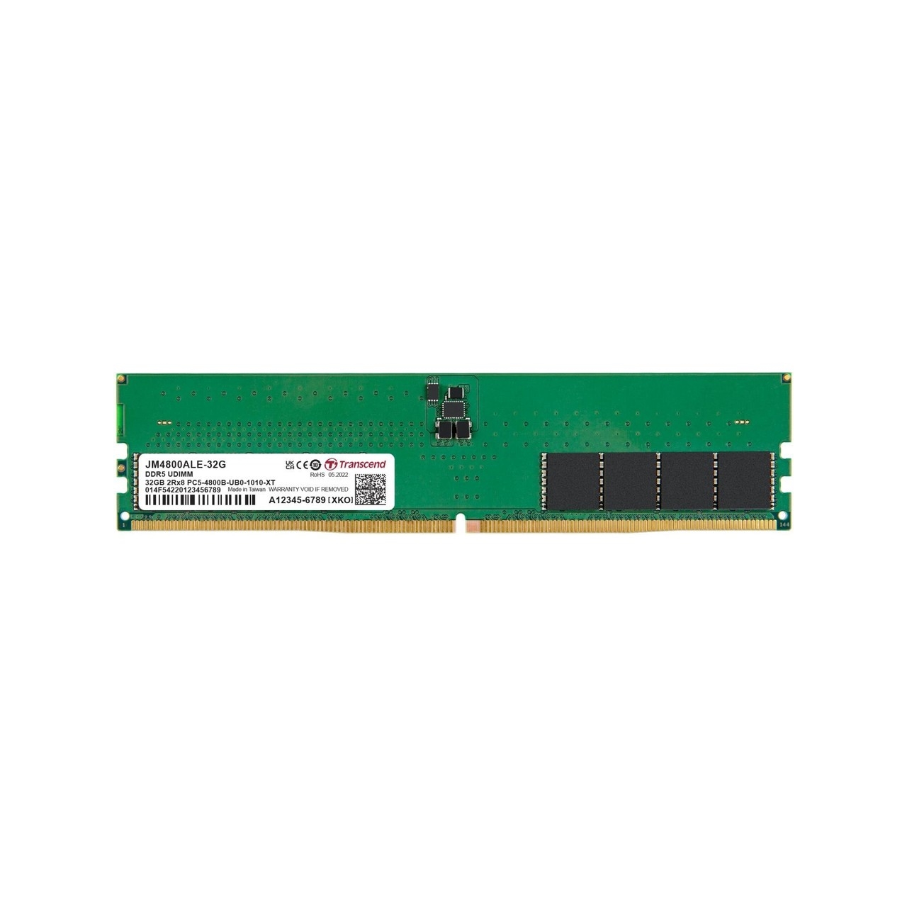 TRANSCEND JM4800ALE-32G 32GB 4800MHz DDR5 PC RAM