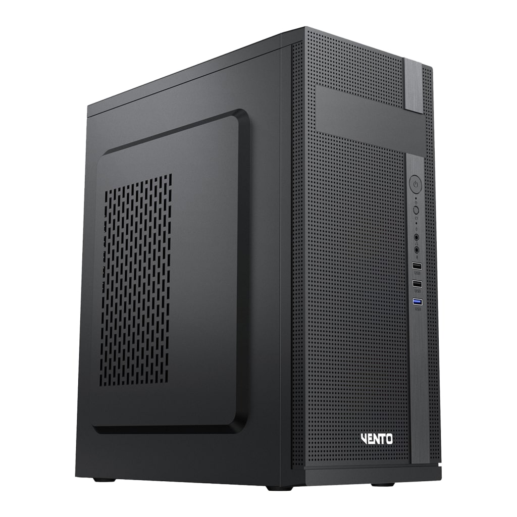 VENTO VS115F 300W 1x8CM FAN ATX 1xUSB2.0/1xUSB3.0 SİYAH KASA