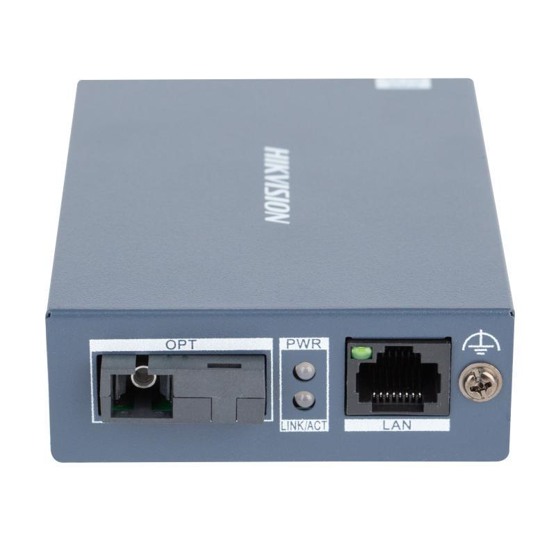 HIKVISION DS-3D501R-A 10/100/1000 SM 20KM / FİBER / ALICI MEDIA CONVERTER