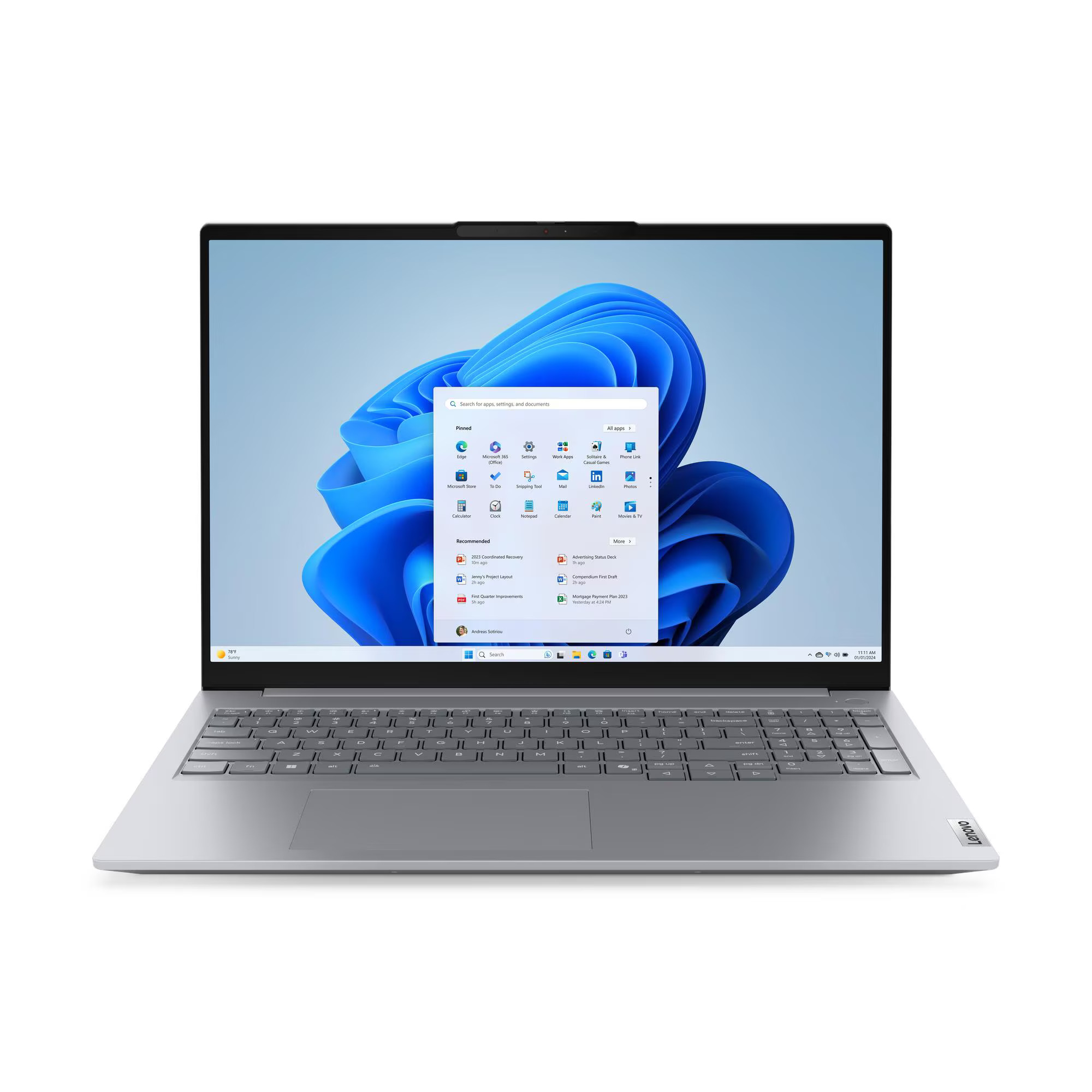 LENOVO THINKBOOK 16 G8 21SK007UTX ULTRA 7 255H 16GB 512GB SSD 16" FREEDOS NOTEBOOK