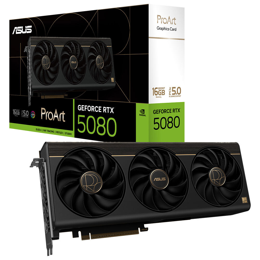 ProArt GeForce RTX™ 5080 16GB GDDR7 OC Edition