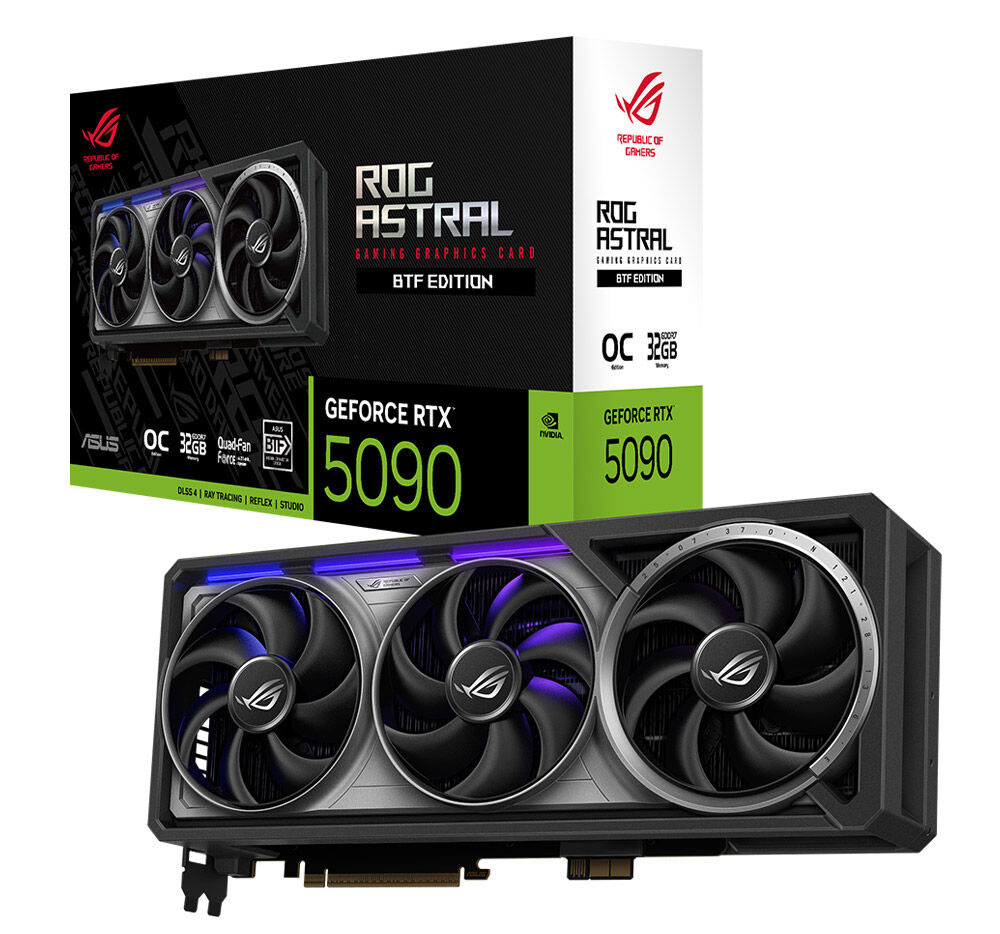 ROG Astral GeForce RTX™ 5090 32GB GDDR7 BTF OC Edition